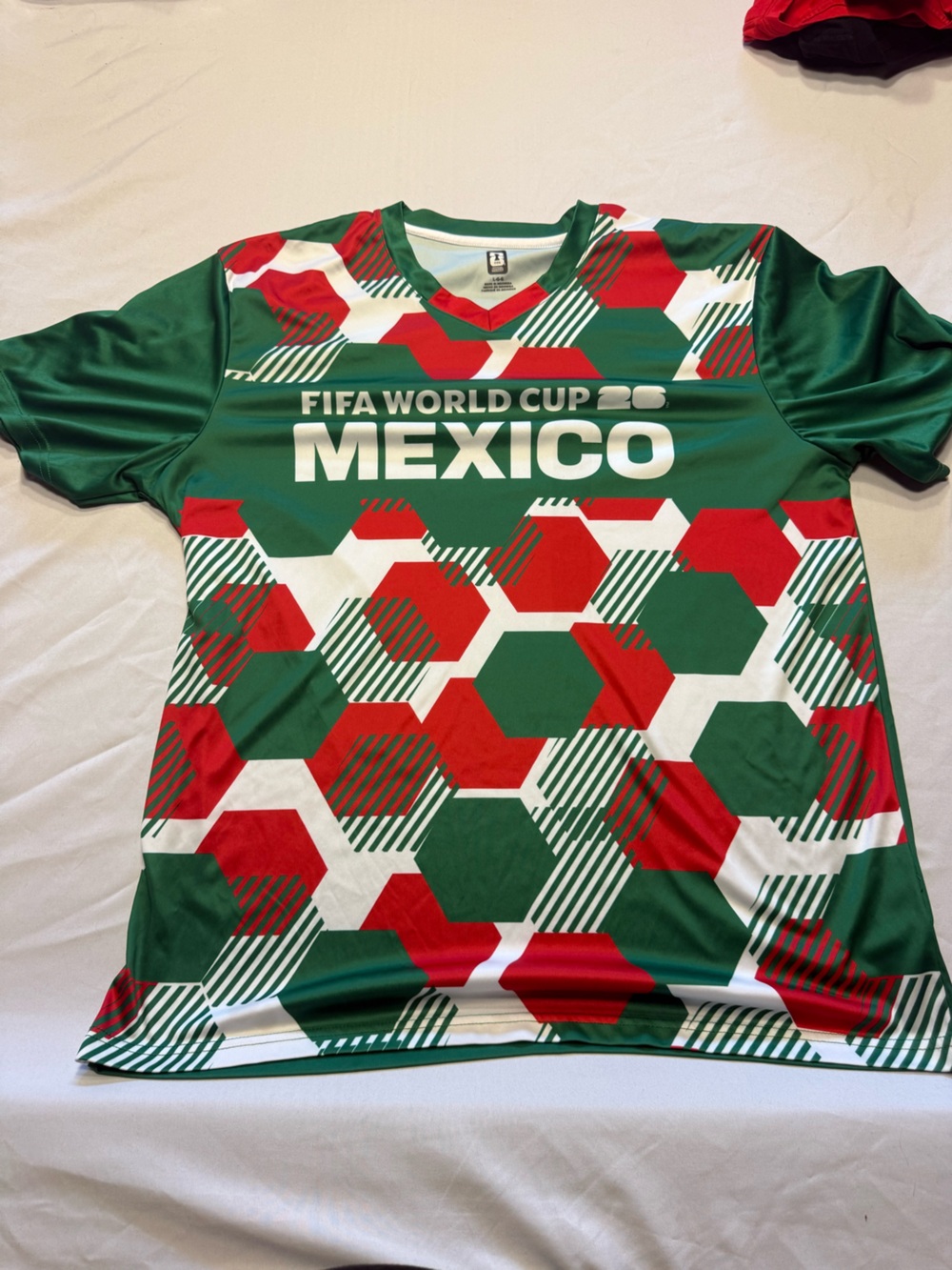 Mexico FIFA World Cup Fan Jersey in Green and Red